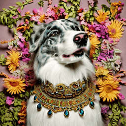 Pet Flowers AI avatar/profile picture for dogs